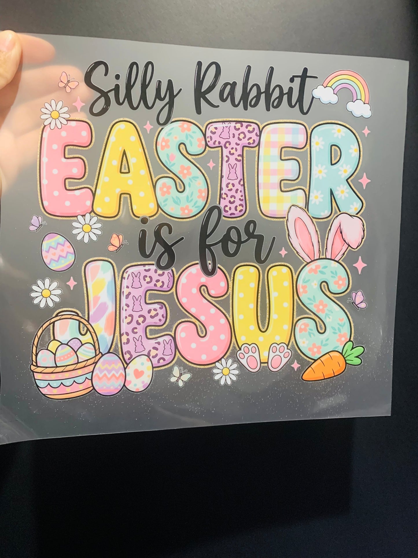 Easter is for Jesus (DTF Transfer)