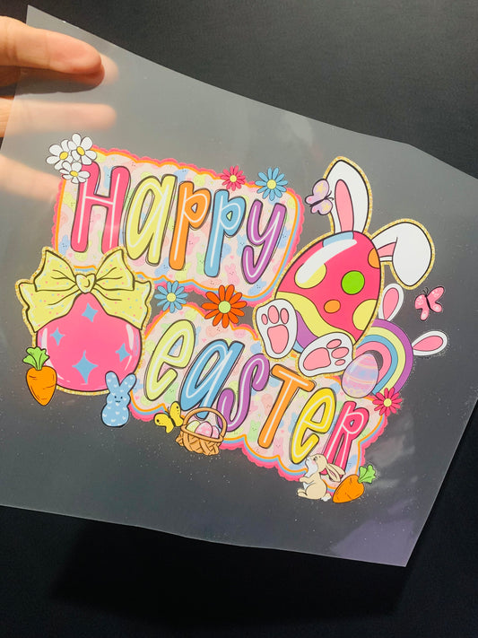 Happy Easter (DTF Transfer)