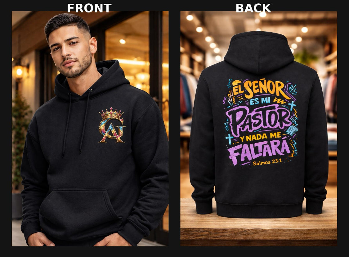 El Señor Es Mi Pastor Hoodie