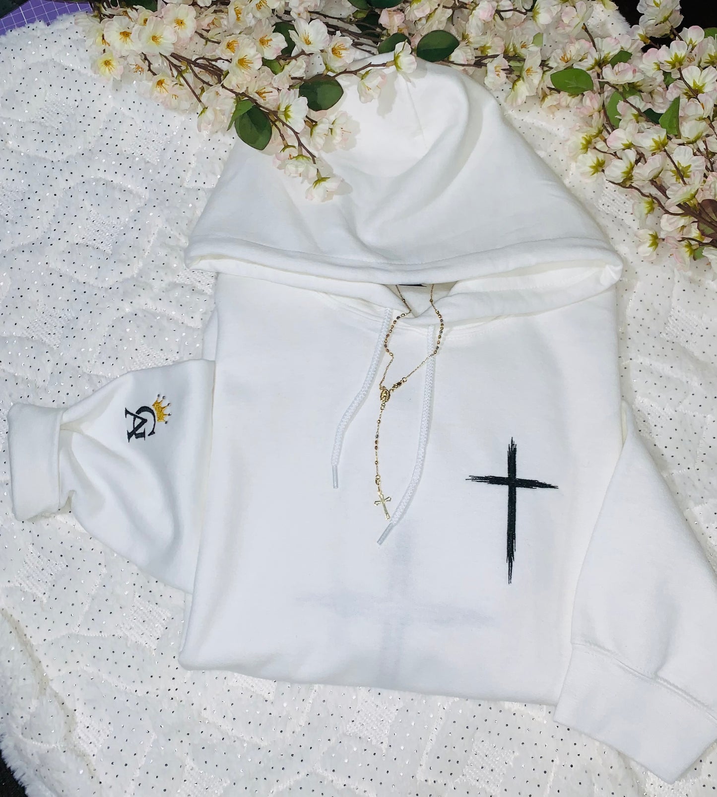 Cruz Bordada | Hoodie