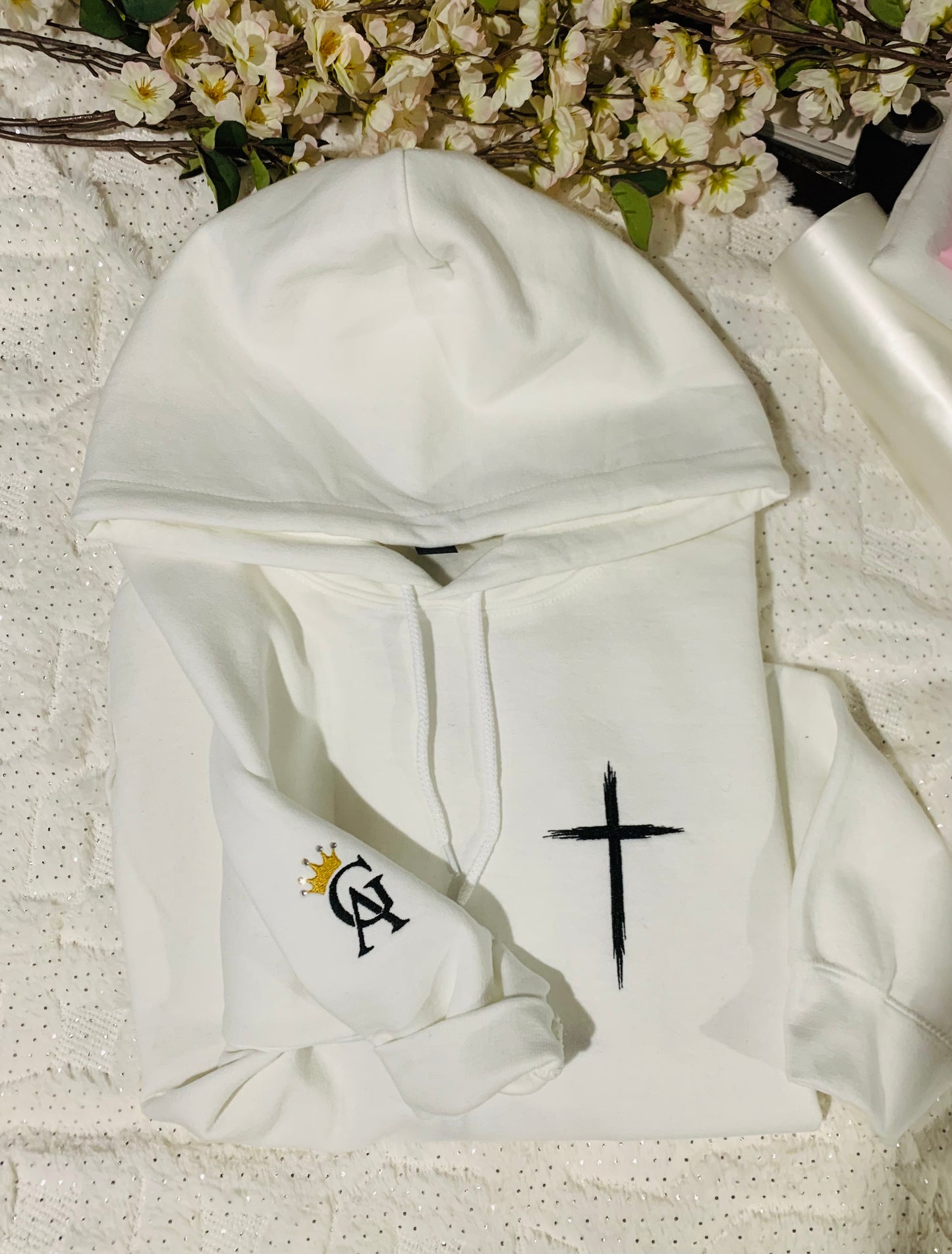 Cruz Bordada | Hoodie