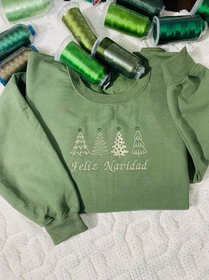 Feliz Navidad Sweatshirt | CHRISTMAS GIFT FOR HER
