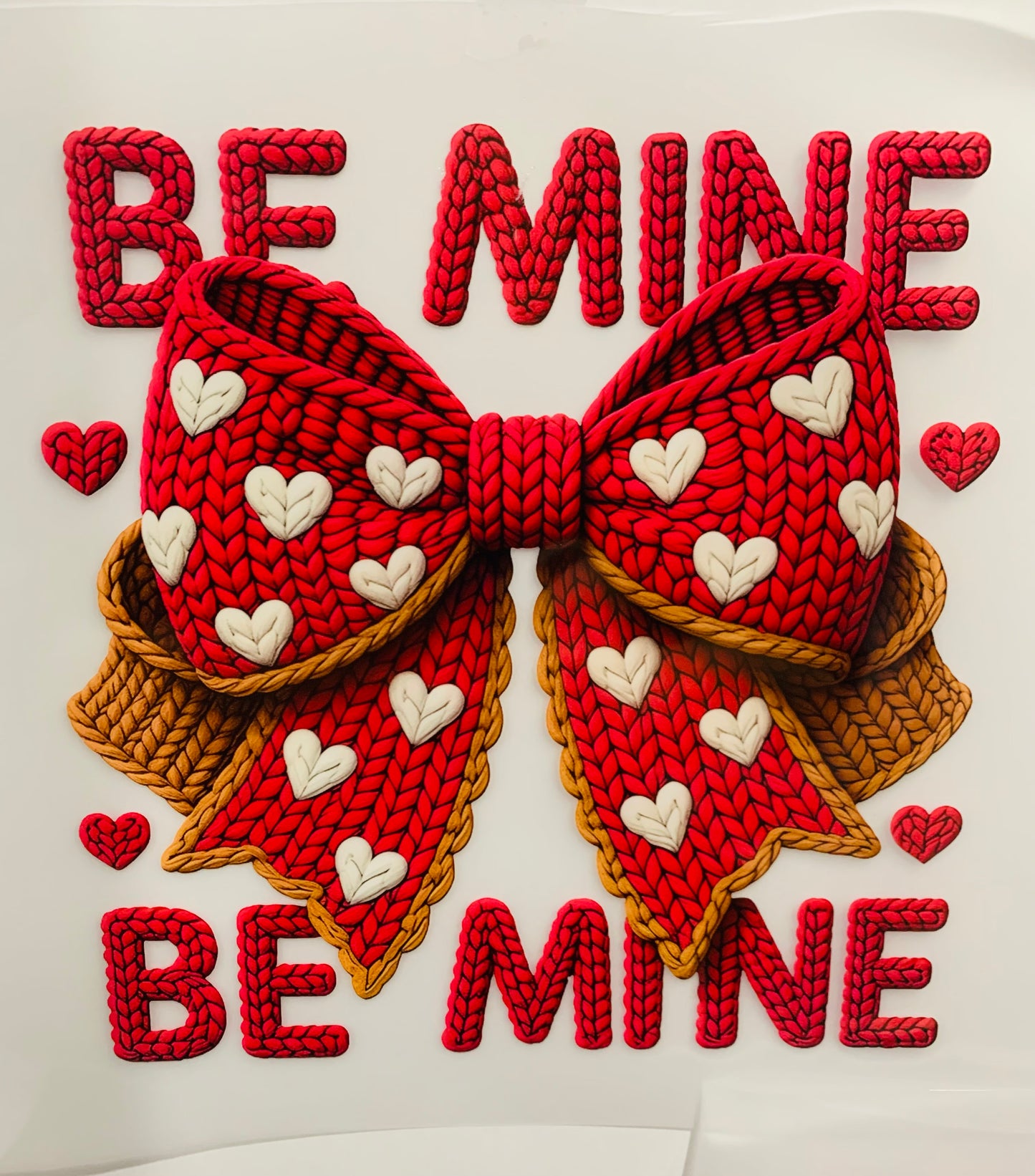 Crochet Valentine's Day DTF transfer bundle (6pcs.)