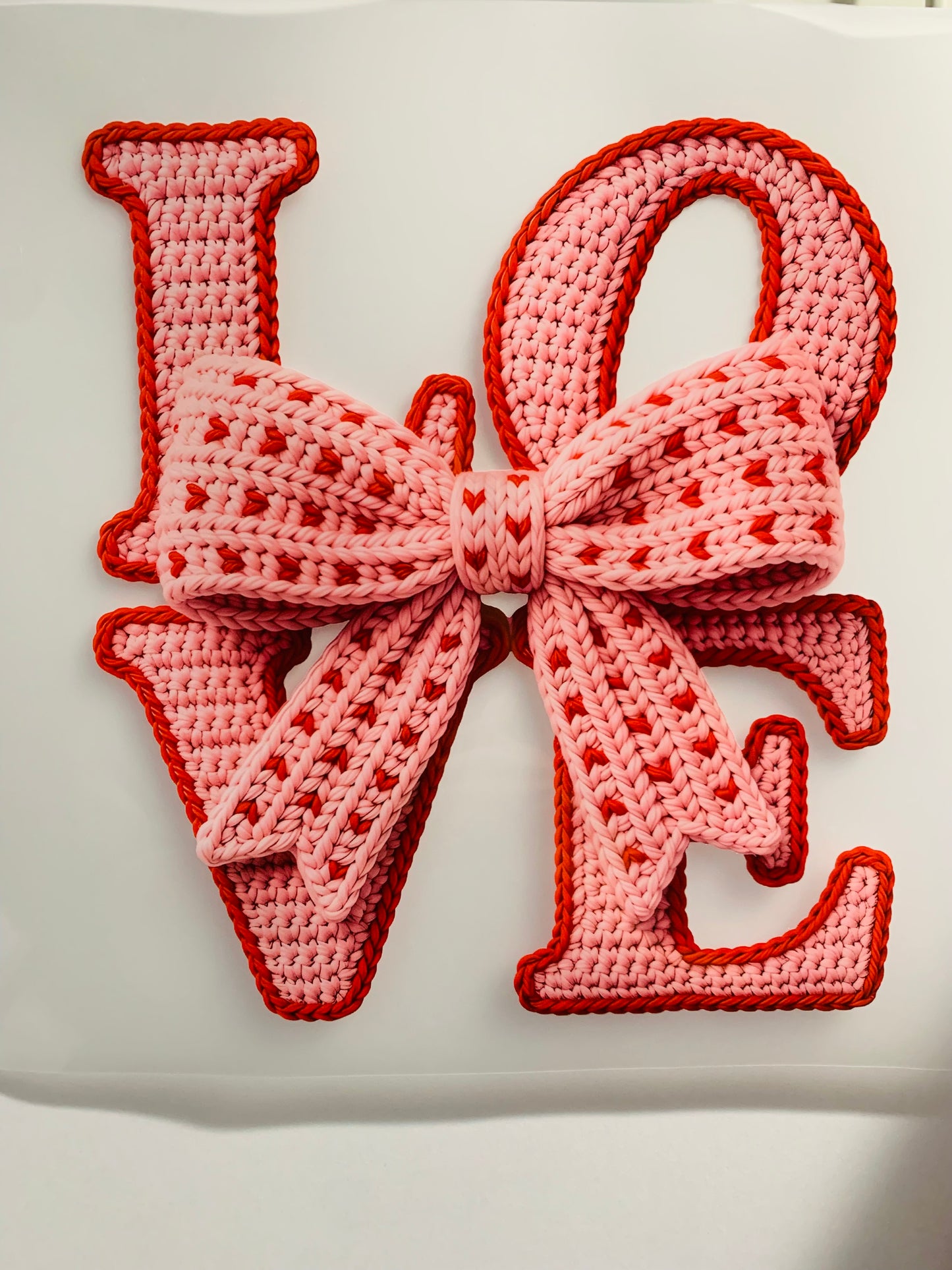Crochet Valentine's Day DTF transfer bundle (6pcs.)