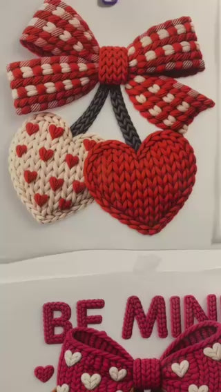 Crochet Valentine's Day DTF transfer bundle (6pcs.)