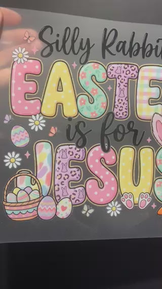 Easter is for Jesus (DTF Transfer)